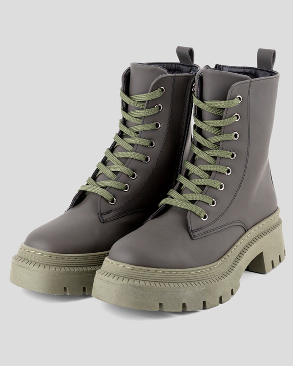 mumka-Calzado-mujer-Botas Khaki