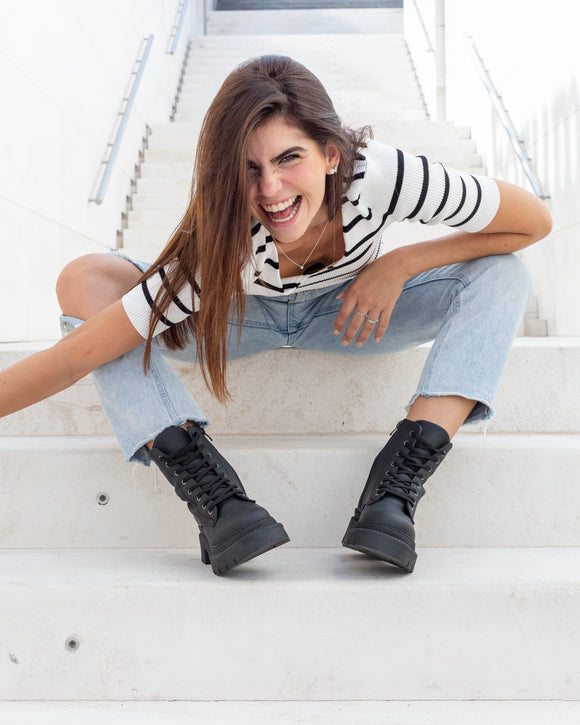 mumka-Calzado-mujer-Botas Negro