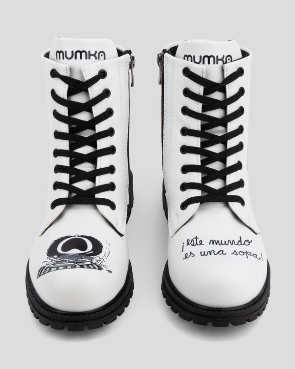 mumka-Calzado-mujer-Botas de Mafalda y sopa